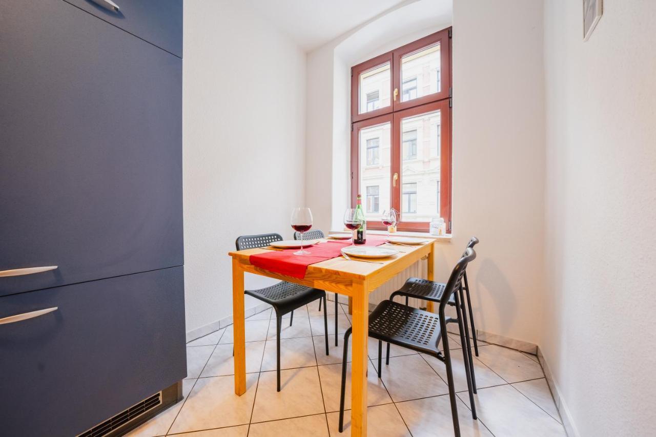 Blue Chili 08 - Magdeburg 2-Zimmer Altbau, Wi-Fi, 5 Pax Esterno foto