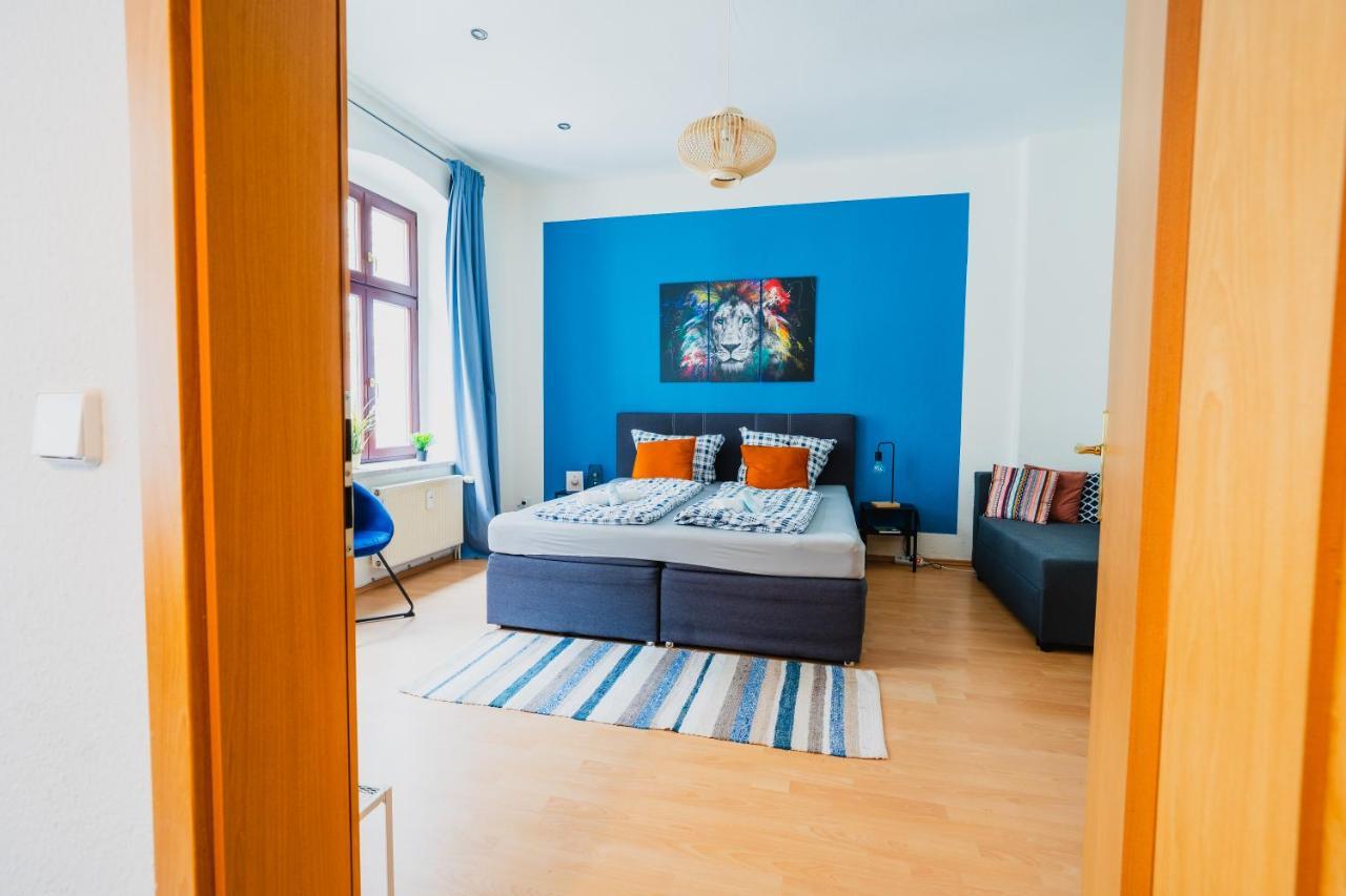 Blue Chili 08 - Magdeburg 2-Zimmer Altbau, Wi-Fi, 5 Pax Esterno foto